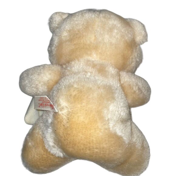 Vintage Animal Fair Tooth Fairy Bear Plush Teddy Stuffed Nursery Gift Pocket 8" - Picture 3 of 8